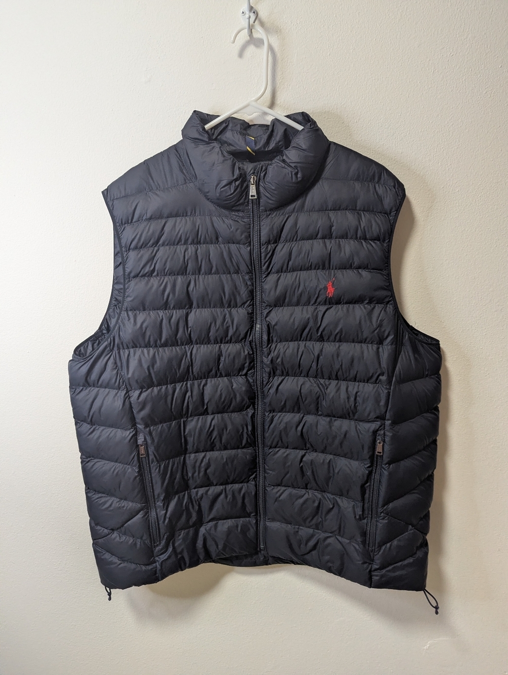 Navy Polo Ralph Lauren Packable Puffer Vest